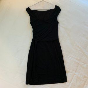 Chetta B Size (8) Black Knit Dress